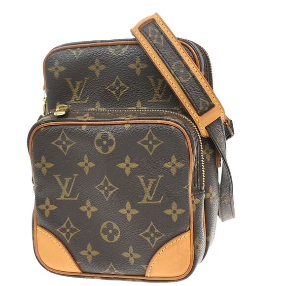 Louis Vuitton Handbags - Louis Vuitton Amazon Brown Canvas Shoulder Bag (Pre-Owned)